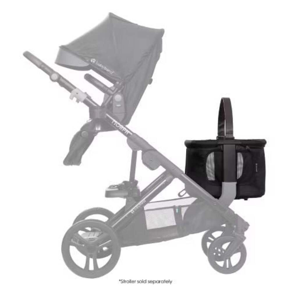 Baby Trend Morph Modular Storage Basket for Single to Double Stroller